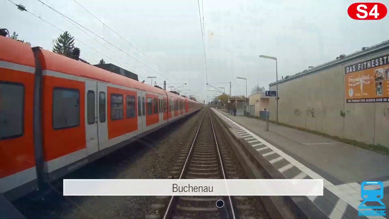 (TIMELAPSE) Führerstandsmitfahrt 2018 S-Bahn München - S4 Ostbahnhof - Geltendorf