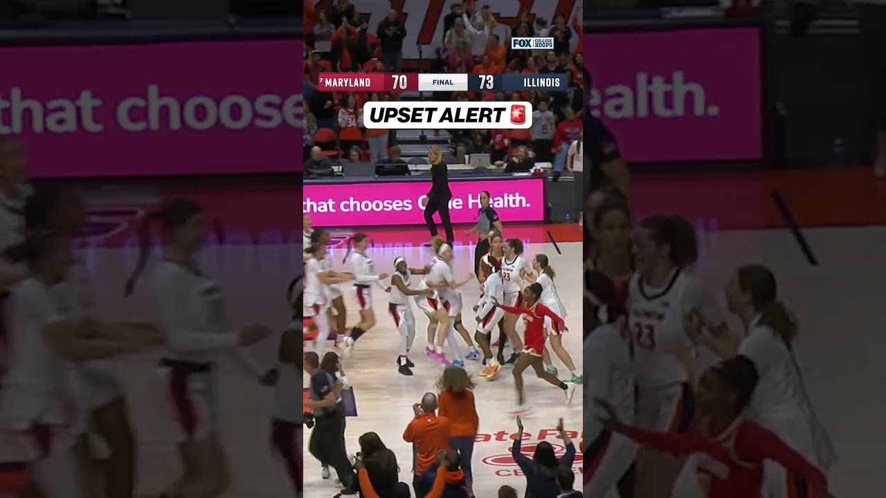 Illinois take down No.7 Maryland for their 11th CONSECUTIVE win 🤯