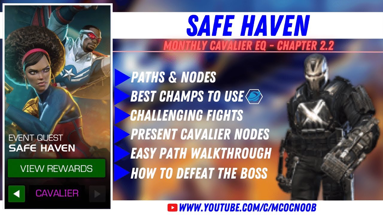 Safe Haven - Cavalier Event Quest - Chapter 2.2 - Crossbones - MCOC - Feb 2022