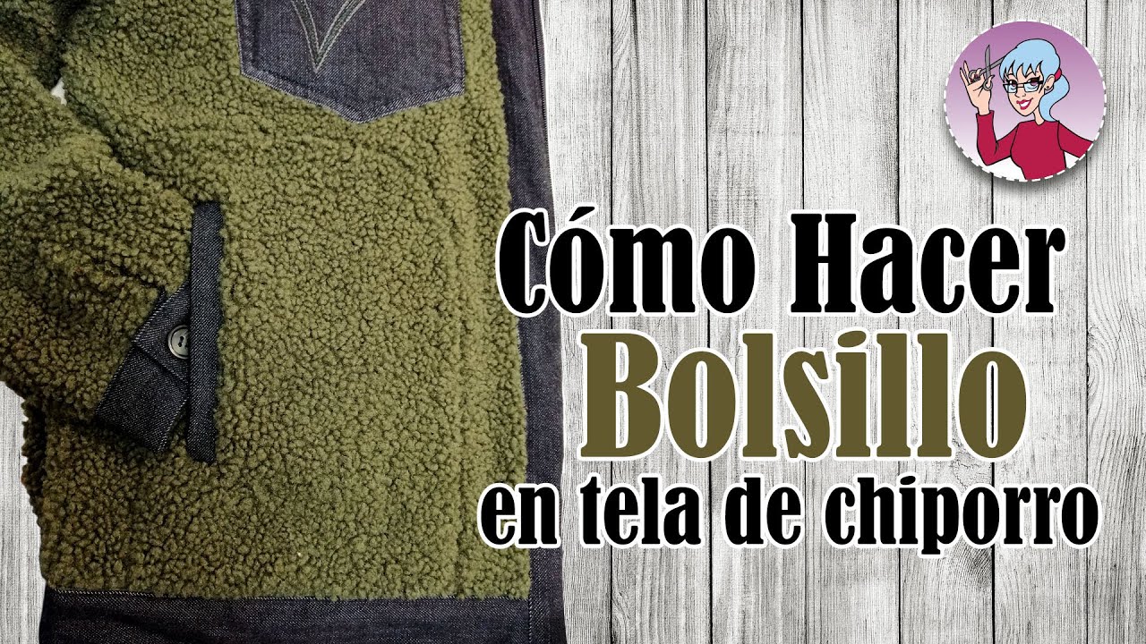 Cómo hacer un bolsillo de chaqueta en tela de chiporro