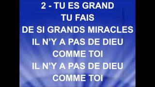 Video thumbnail of "TU ES GRAND - Arnaud Migan"