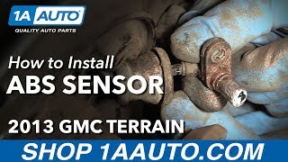 How to Replace ABS Sensor 10-17 GMC Terrain