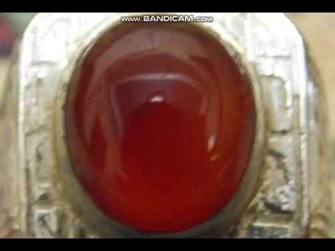 Batu Bacan Merah Delima Super Cling. 