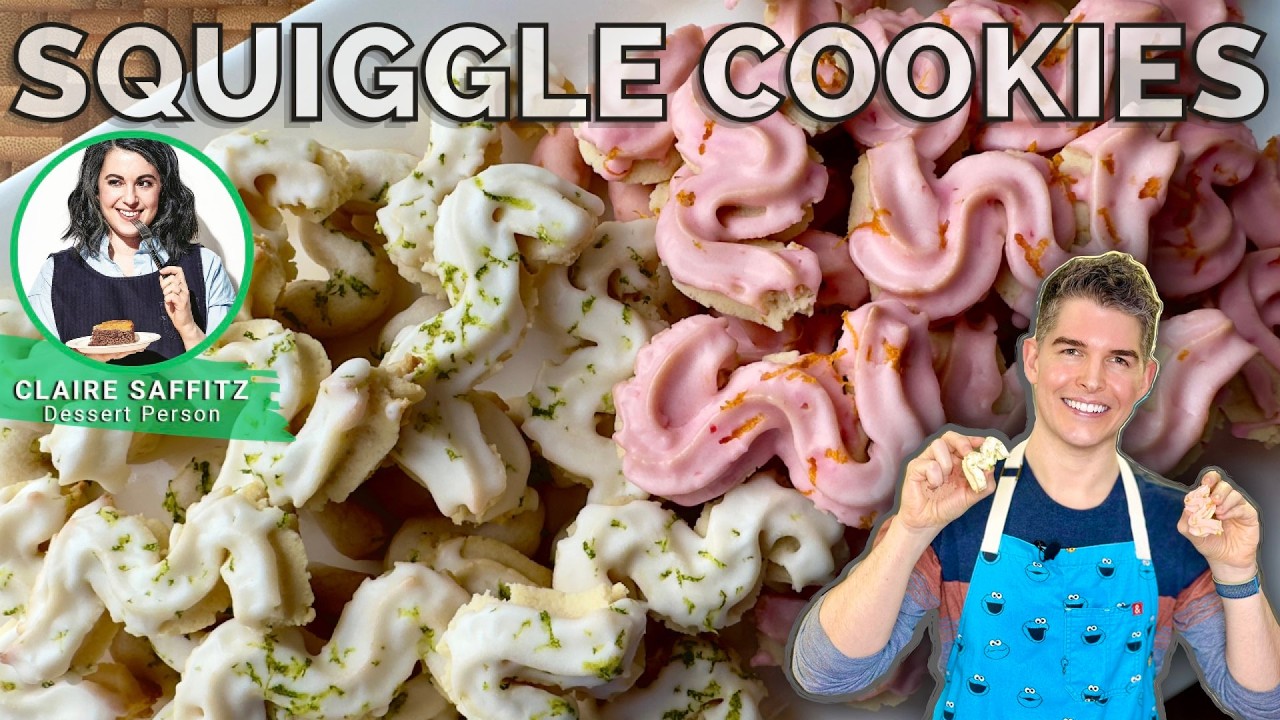 Must-Try Shortbread Cookies: Claire Saffitz's Lime Squiggle Cookies | Dessert Person | Recipe Test