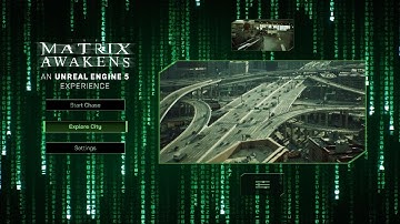 The Matrix Awakens: An Unreal Engine 5 Experience PlayStation 5 2160p 4K HDR Gameplay