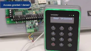 Vanderbilt SPC OSDP converter for VR40 and VR10