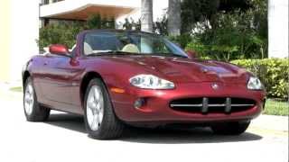 1999 Jaguar XK8 Convertible "Carnival Red" Autos of Palm Beach  A2861