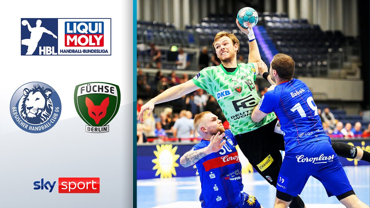 Bergischer HC - Füchse Berlin Highlights - LIQUI MOLY Handball-Bundesliga 2022/23
