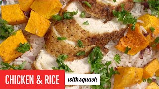 How to make Chicken with Rice & Squash Recipe