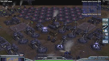 USA Laser - Command & Conquer Generals Zero Hour - 1 vs 6 HARD Gameplay