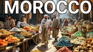 🇲🇦 INCREDIBLE MOROCCAN STREET FOOD, RABAT MOROCCO, A FASCINATING WALKING TOUR OF MOROCCO