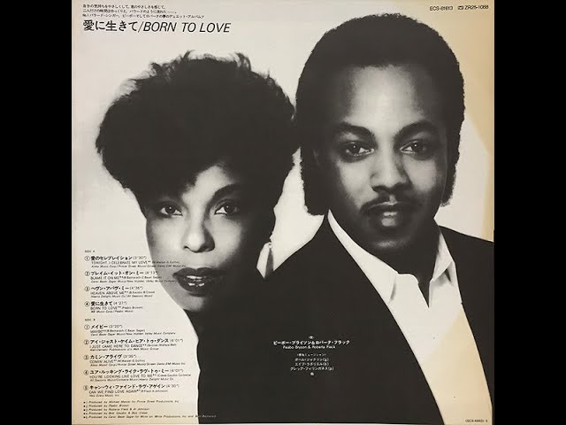 PEABO BRYSON & ROBERTA FLACK Tonight, I Celebrate My Love R&B