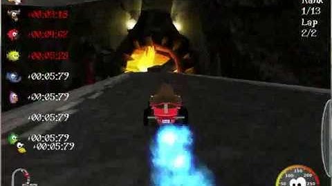 SUPERTUXKART 0.7.2 - FORT MAGMA