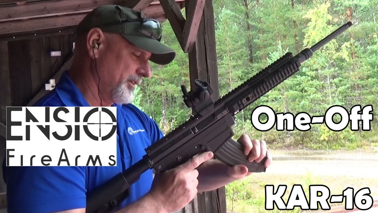 Unique Rifle: Annular Piston 7.62x39 "AR" With AK Magazines