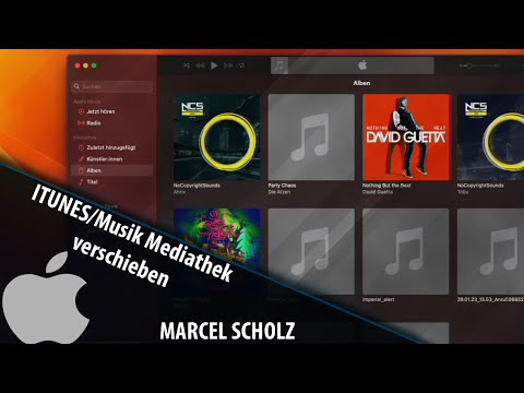 iTunes/Musik Mediathek verschieben