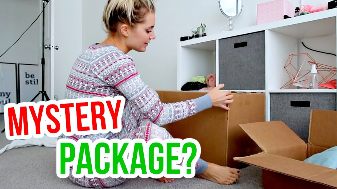 OPENING A MYSTERY BOX!! YouTube