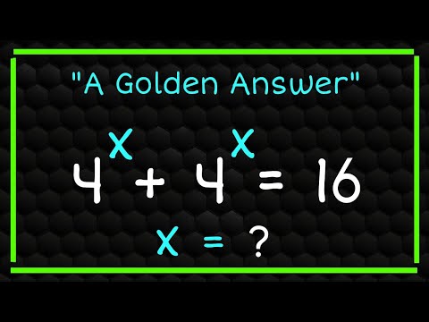 A Golden Answer,