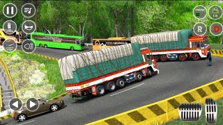 cargo truck 3D indian truck simulator android gameplay\truck driving euro cargo truck part 3 screenshot 4