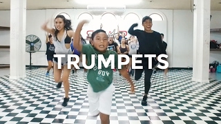 #TrumpetsChallenge | Sak Noel & Salvi - Trumpets feat. Sean Paul | @besperon Choreography Resimi