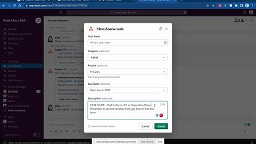 Asana and Slack Integration: Creating Tasks from Slack, Automating Notices, Better Communication!