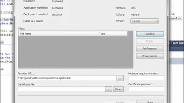 Creating a custom UI of Office add-in using ClickOnce deployment
