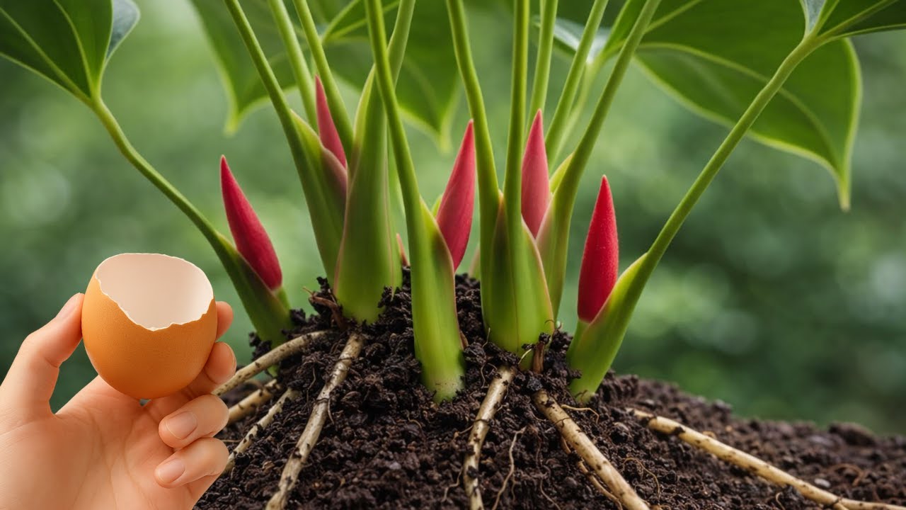 Don’t Throw This Away! Anthurium Blooms All Year Naturally
