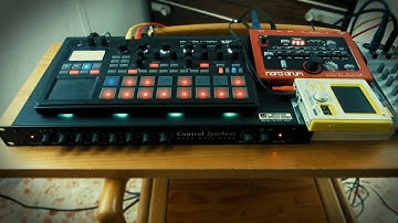 MELODIC ELECTRO BREAK JAM with KORG ELECTRIBE 2S / NORD DRUM / DEEP BASS NINE and KORG KAOSSILATOR