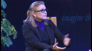 Carrie Fisher Interview At Hay Festival (2014)