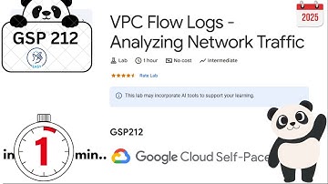 [NEW] VPC Flow Logs - Analyzing Network Traffic | #qwiklabs | Google Cloud Arcade 2025| Lab Solution