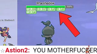 MARSHADOW MAKES SALTY NOOB RAGE QUIT!!!