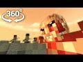 Attack on Titan 360° - Minecraft Animation (Mine-Imator 4K VR Video)
