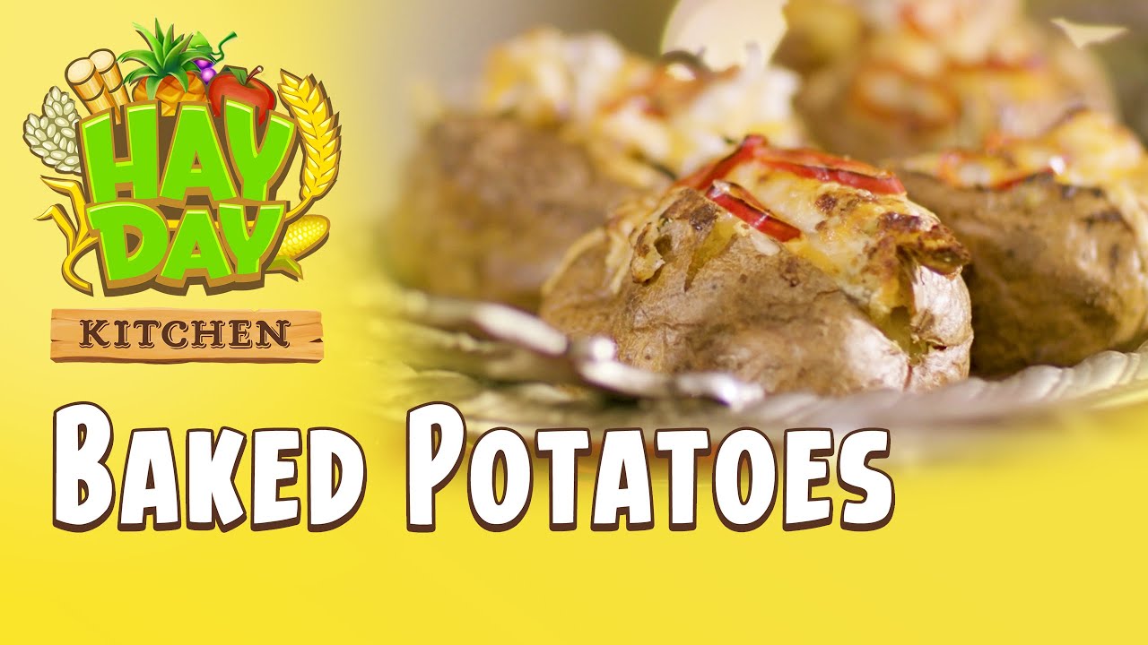 Hay Day Kitchen - Baked Potatoes 🥔😋