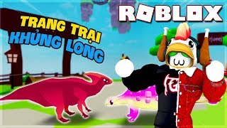 XÂY DỰNG TRANG TRẠI KHỦNG LONG SIÊU DỄ THƯƠNG TRONG DINO RANCHERS (Roblox) screenshot 2