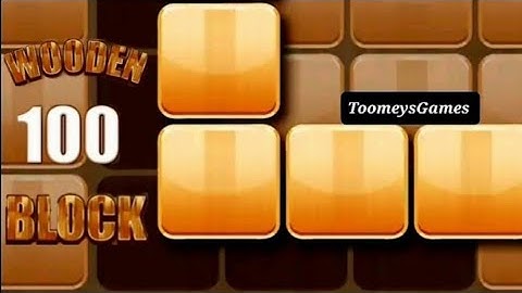 Wooden 100 Block - Block Puzzle Game!