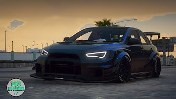 | GTA 5 MODS | EVO X VARIS BODYKIT | #NVE #GTA5MODS #EVOX #MITSUBISHI