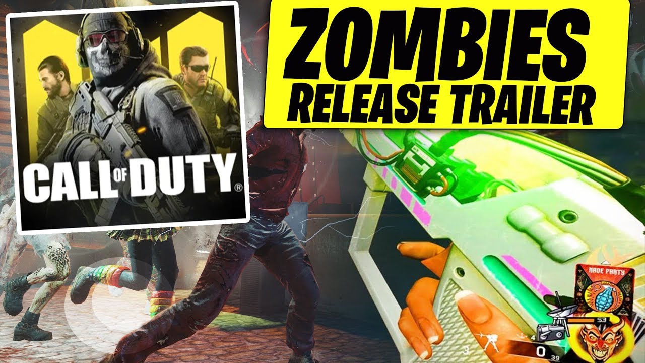 Call of Duty Mobile ZOMBIES MODE RELEASE.. (Official TRAILER) Gameplay - 