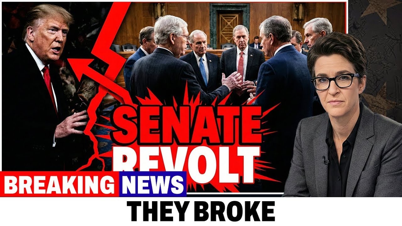 BREAKING: Furious Senate Leaders Abandon Trump - Washington Erupts Into Open Revolt