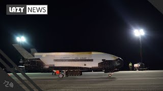 Air Force’s mysterious X-37B space plane returns to Earth after record-breaking 780 days in orbit