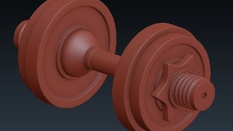 Blender: Modeling Superhero Dumbbells