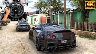 Nissan GTR R35 NISMO & BMW M8 Competition | Forza Horizon 5 | Thrustmaster T300RS gameplay
