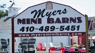 Myers Mini Barns Lisbon MD in 4k UHD