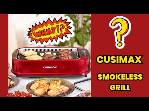 Indoor Smokeless Grill, Techwood 1500W Electric Indoor Grill with