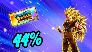 Did I Pull New INT SSJ3 Goku on the 44% Ticket Summon | Dokkan Battle