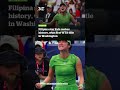 Watch | Filipina star Alexandra Eala makes history!