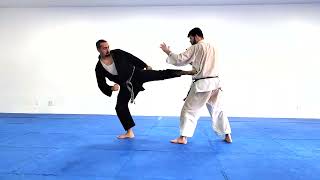 Developing Striking Range | Simple Drill for Distance Awareness • Karate & Jujutsu