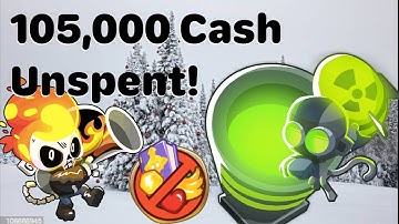 New Map - One Two Tree - on Chimps Mode with Biggest One and 105,000 Cash Unspent! - Bloons TD 6