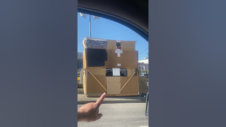 Homeless Man Builds Cardboard Mansion