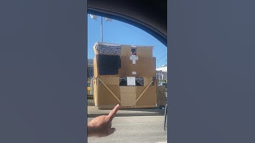 Thumbnail of Homeless Man Builds Cardboard Mansion