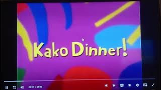 Oobi🍽Kako Dinner!🍽 Title Card! (2004!)