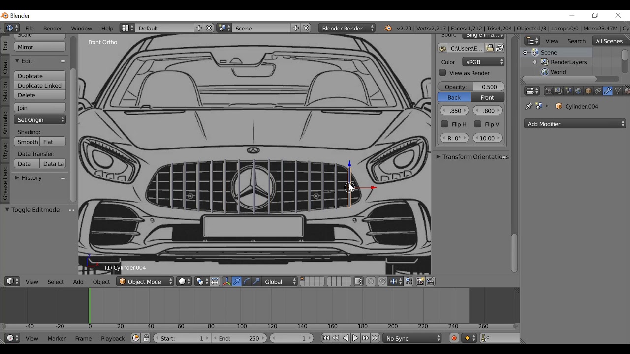 Making a Low Poly Car in Blender - YouTube